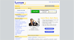 Desktop Screenshot of latitudeu.com