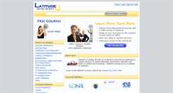 Desktop Screenshot of icareersearch.latitudeu.com
